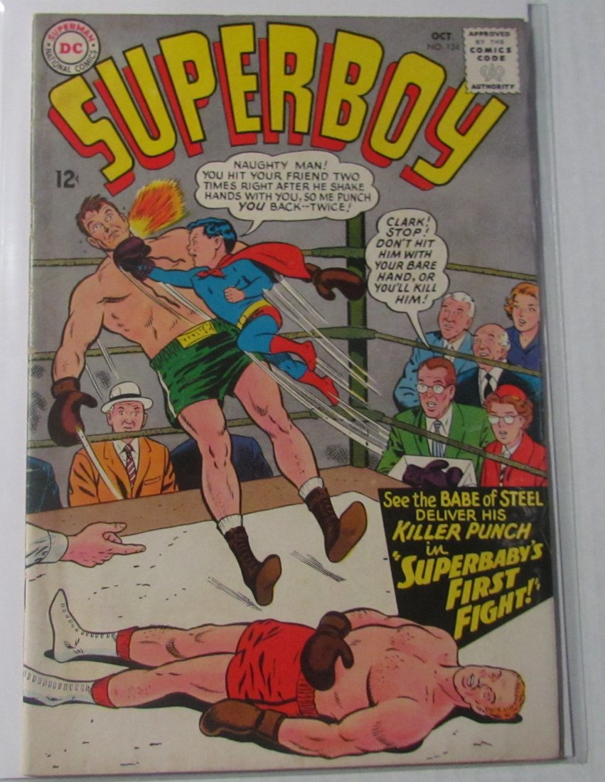 Superboy #124 - Superbaby's First Fight! 1st app Insect (1 of 1)