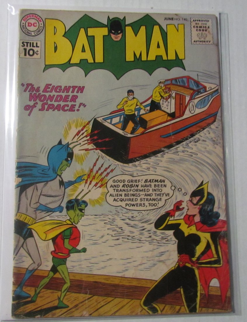 Batman #140 DC Comic Batman Batwoman Joker! Silver Age (1 of 1)