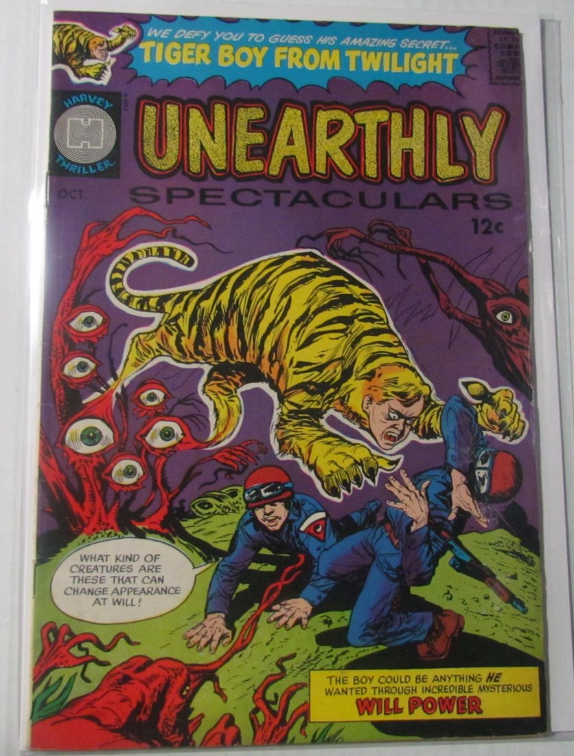 UNEARTHLY SPECTACULARS 1 HARVEY COMICS 1965 (1 of 1)