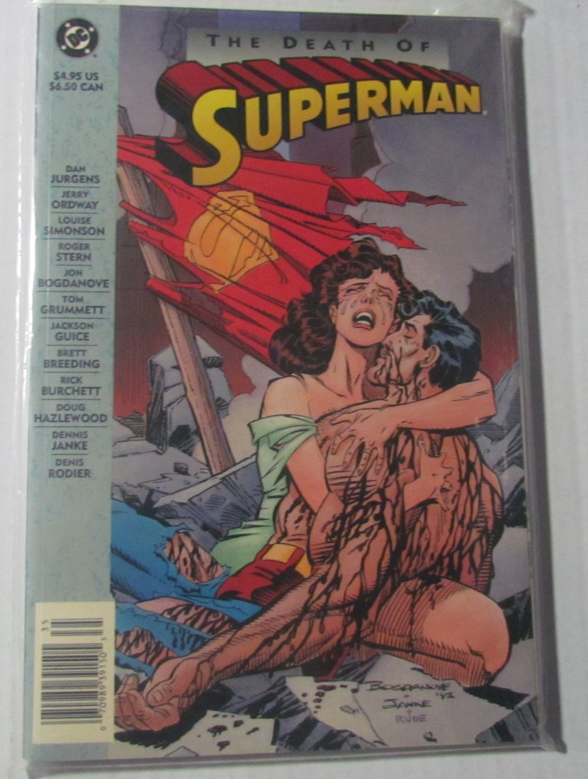 THE DEATH of SUPERMAN - DC Graphic Novel - 1993 (1 of 1)