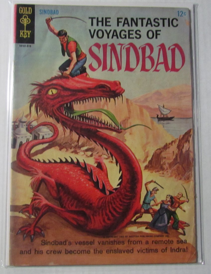 The Fantastic Voyages Of Sinbad #1 - Silver Age - Gold (1 of 1)