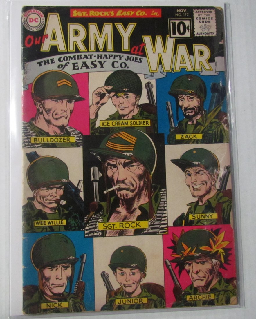 OUR ARMY AT WAR #112 - Silver Age Joe Kuber (1 of 1)
