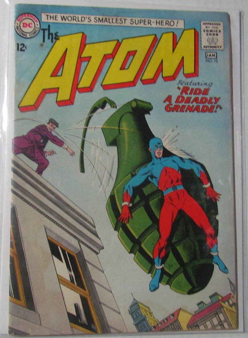 The Atom #10 DC Comics Marked 12 Cent Price (1 of 1)