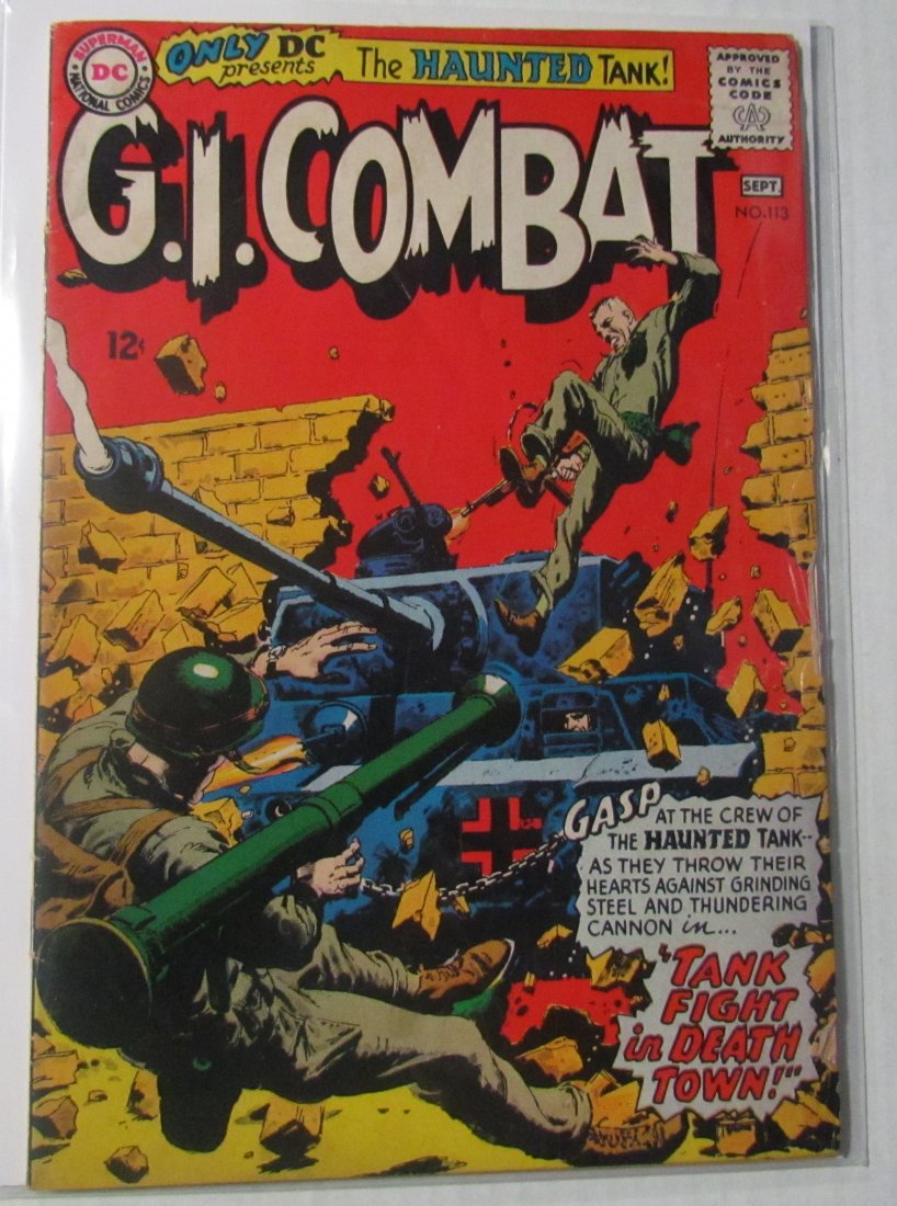 GI Combat #113 1965, DC War Joe Kubert (1 of 1)