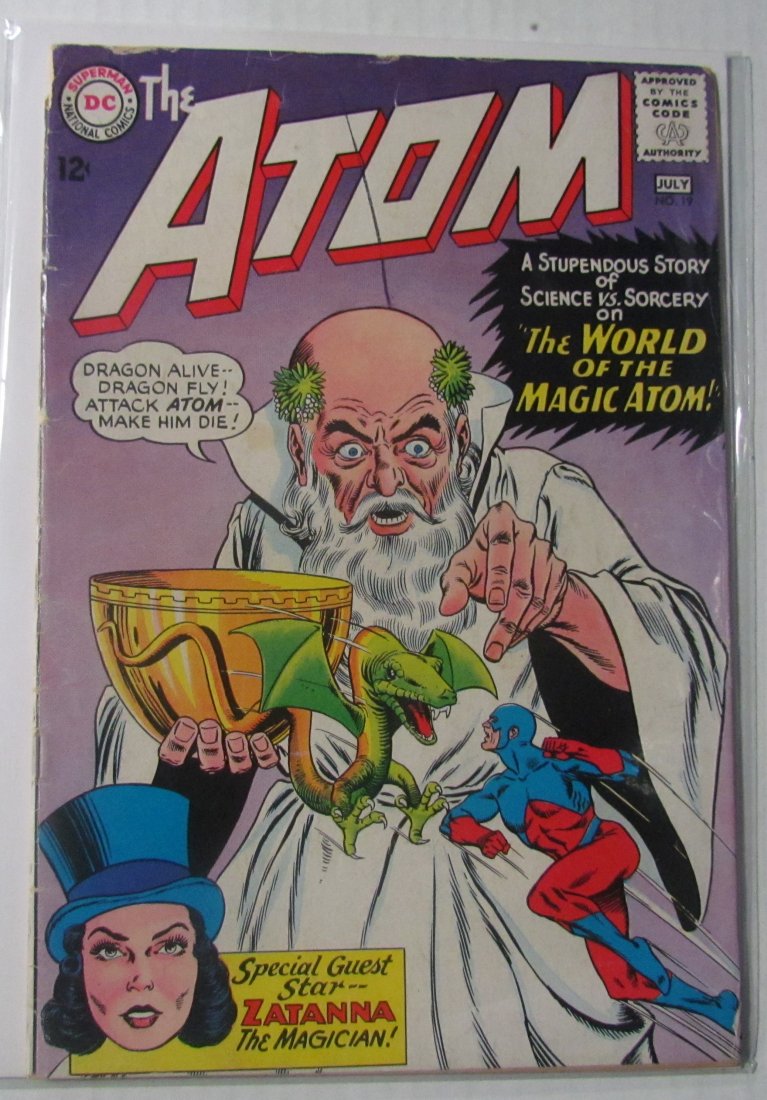 THE ATOM # 19 DC 1965 SILVER AGE 2ND APPEARANCE ZATANNA (1 of 1)