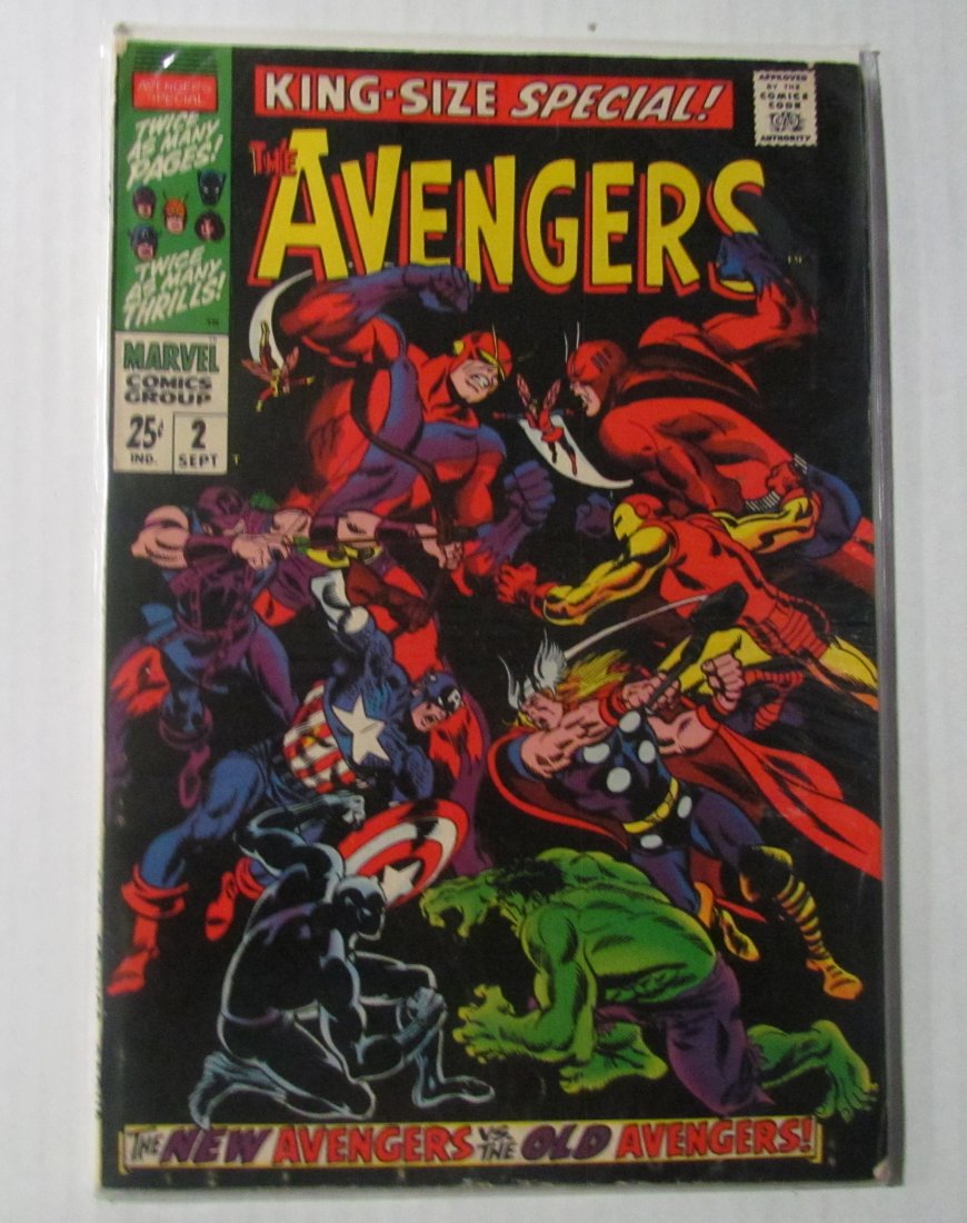 Marvel Comics - Avengers King-Size Annual #2 Sept 1968 (1 of 1)