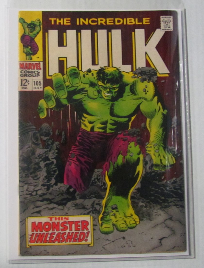 Incredible Hulk 105 Marvel Comics 1968 (1 of 1)