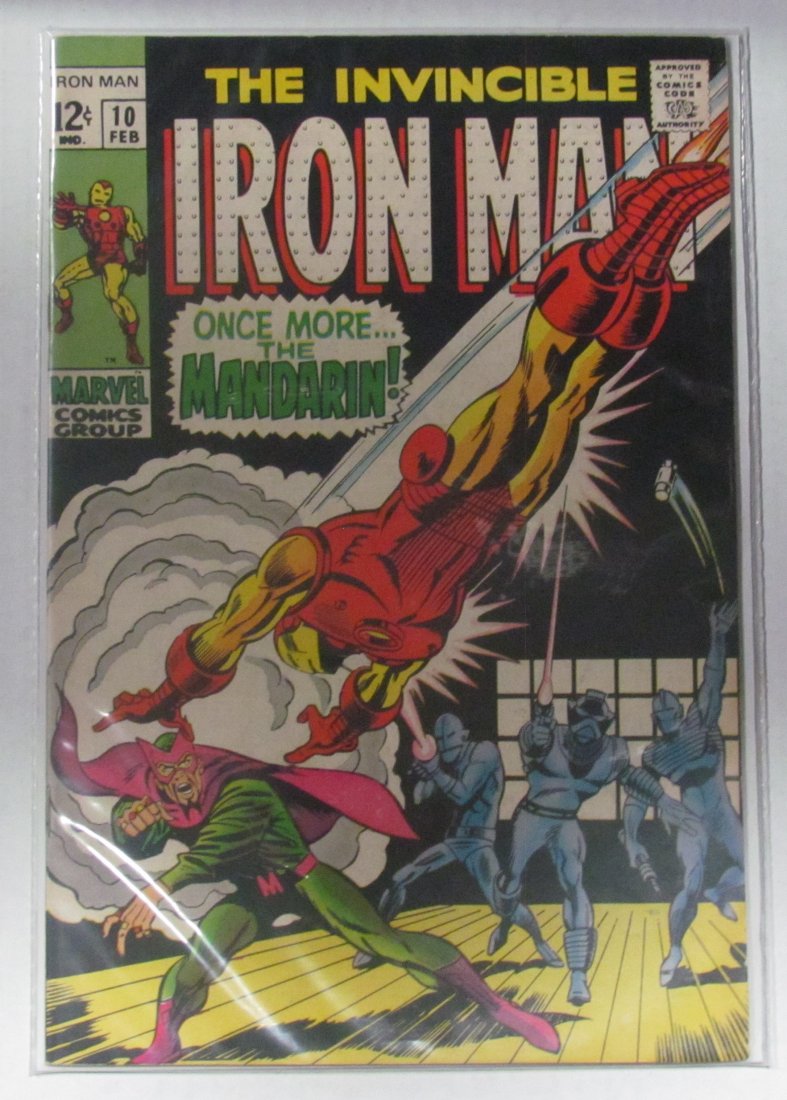 INVINCIBLE IRON MAN # 10 - ONCE MORE THE MANDARIN (1 of 1)