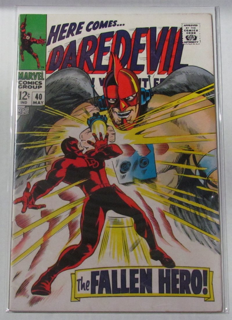 Daredevil #40 (Marvel 1968) Exterminator and Unholy Thr (1 of 1)