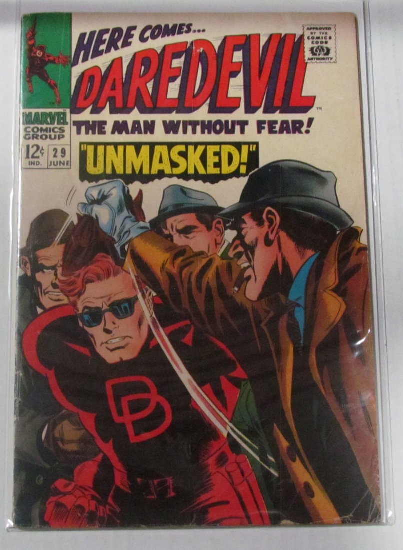 Daredevil #29"Unmasked" by Stan Lee & Gene Colan!: Daredevil #29"Unmasked" by Stan Lee & Gene Colan!