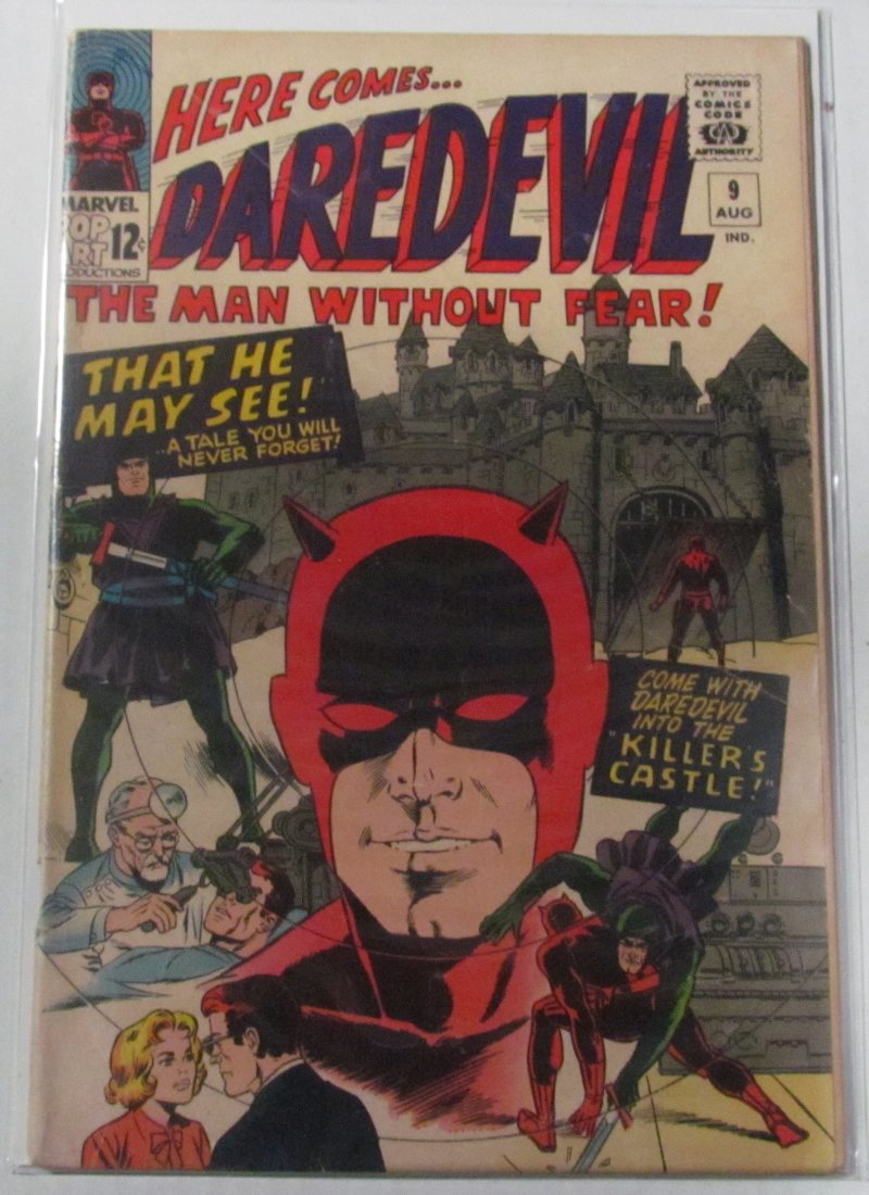 Daredevil #9 MARVEL 1965 1st Klaus Kruger (1 of 1)