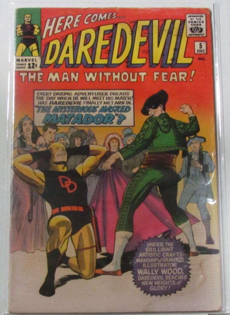 Daredevil #5 Silver Age Marvel Comic Book! Stan Lee! Wa (1 of 1)