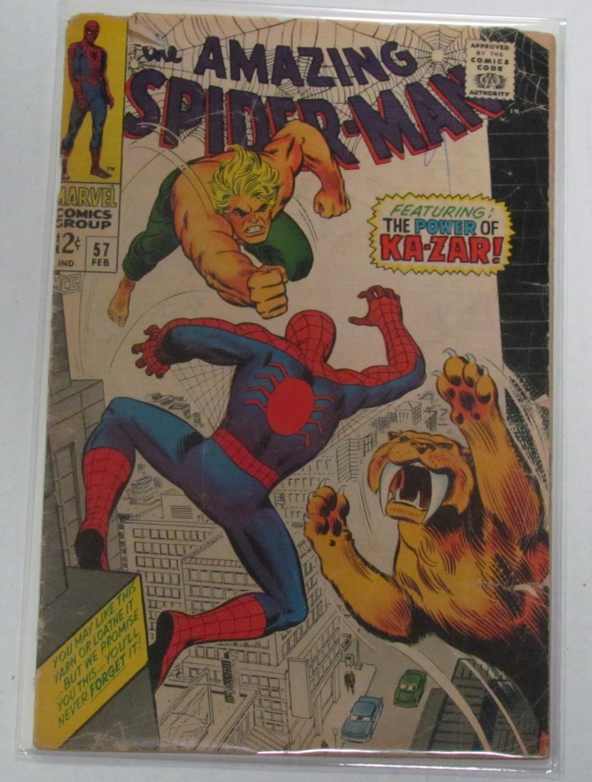 Amazing Spiderman #57 Silver Age Comic Book (1 of 1)
