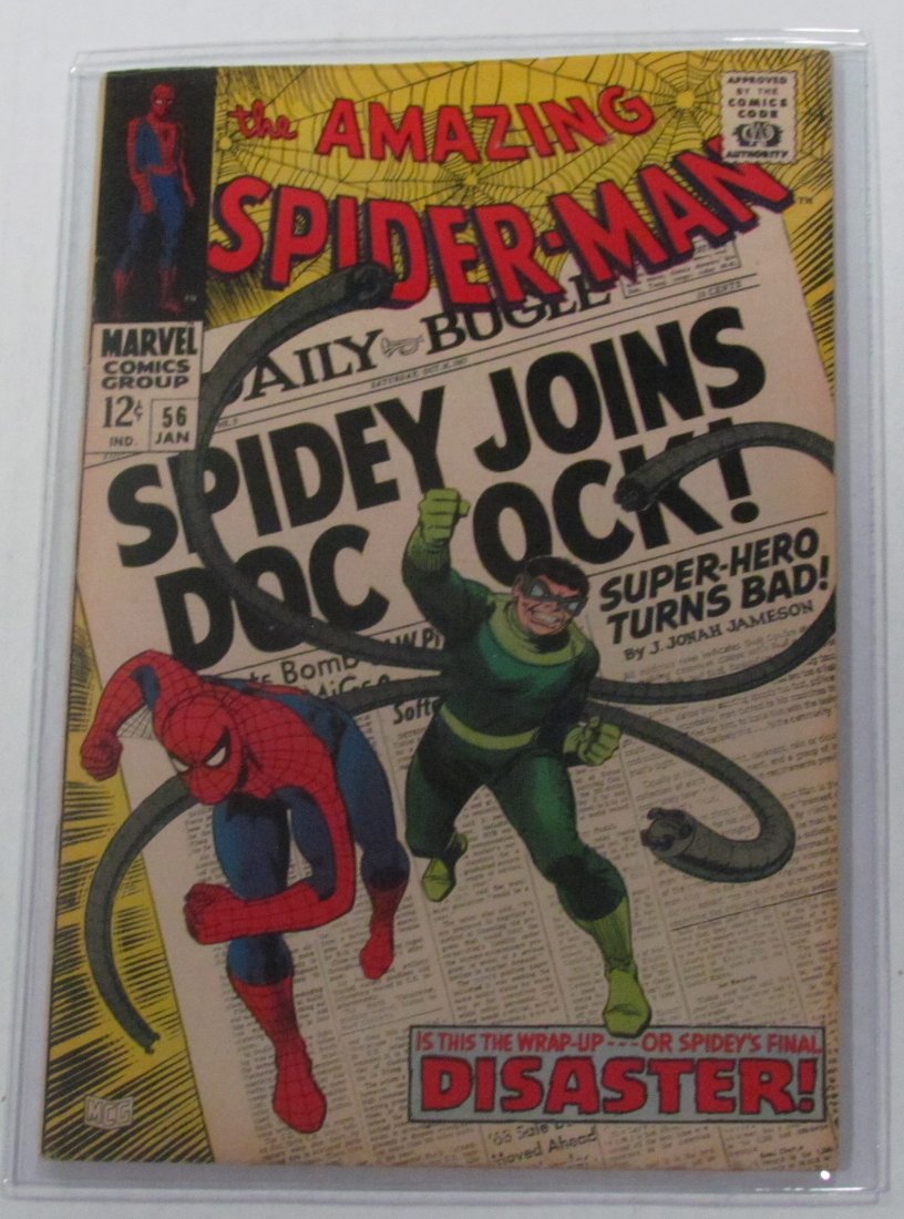 Amazing Spider-Man #56 1st Appearance Captain Stacy (1 of 1)
