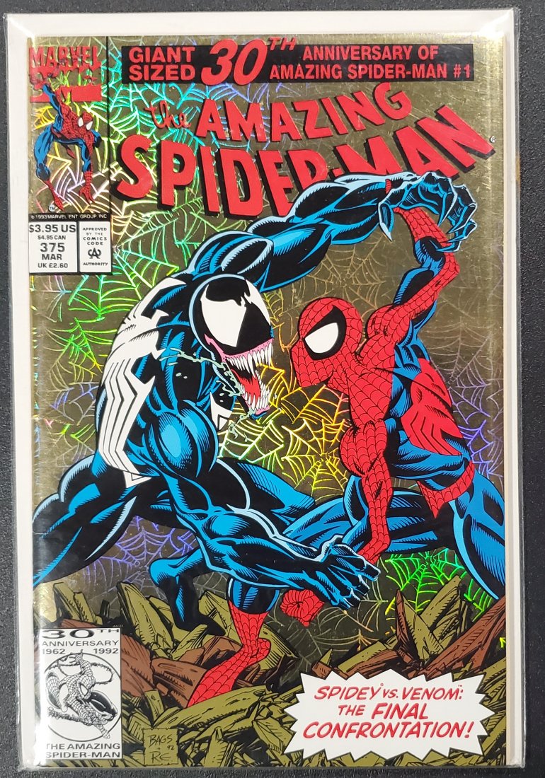 The Amazing Spider-Man #375 (Marvel 1993) Venom 1st: The Amazing Spider-Man #375 (Marvel 1993) Venom 1st Anne Weying