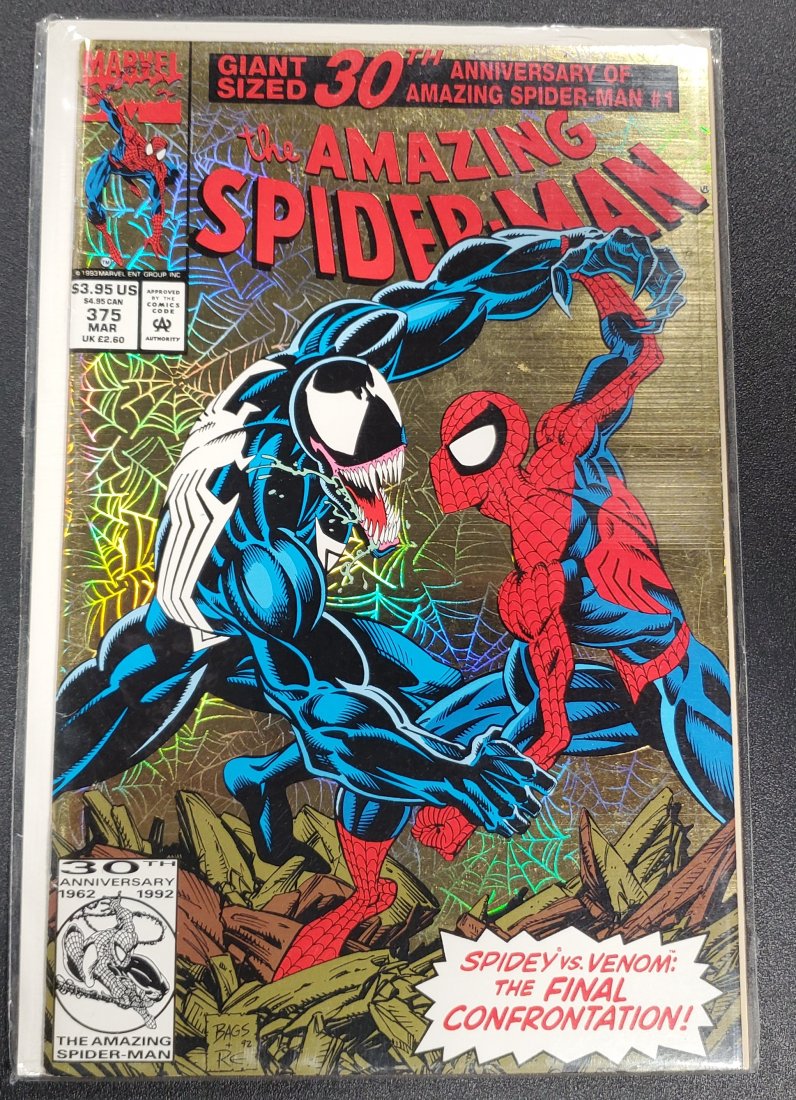 The Amazing Spider-Man #375 (1993) Venom 1st Ann Weying: The Amazing Spider-Man #375 (Marvel 1993) Venom 1st Anne Weying