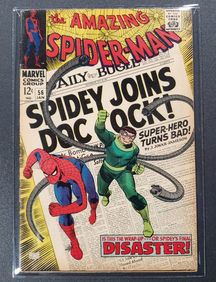 AMAZING SPIDER-MAN #56 1ST CAPTAIN STACY (1 of 1)