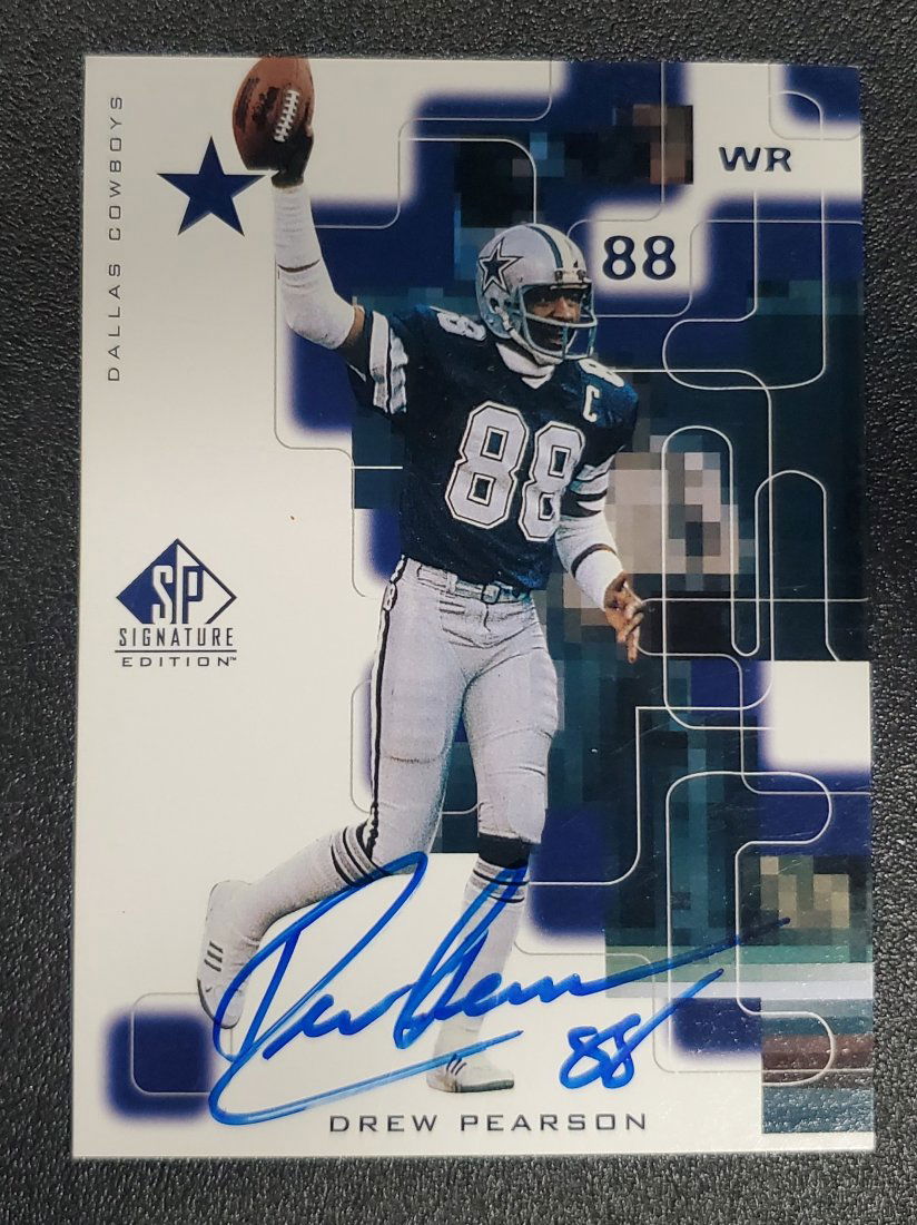 1999 SP Signature Edition Drew Pearson AUTO (1 of 1)