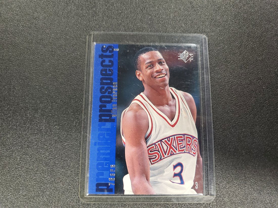 ALLEN IVERSON 1996-97 UPPER DECK SP PREMIER PROSPECT Ro (1 of 1)