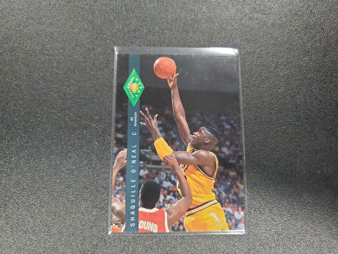 1992 Classic 4 Sport Draft Picks #318 Shaquille O'Neal (1 of 1)