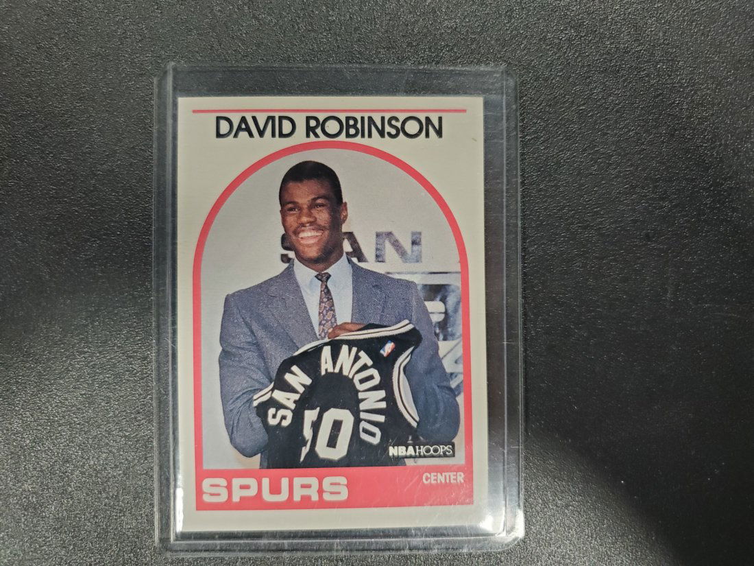 1989-90 Hoops #138 David Robinson RC Rookie Spurs SP: 1989-90 Hoops #138 David Robinson RC Rookie Spurs SP