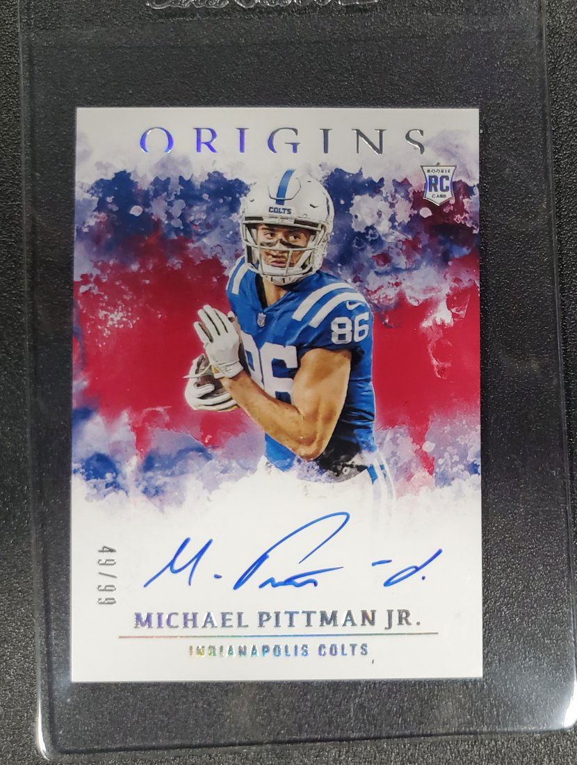 MICHAEL PITTMAN JR 2020 NFL ORIGINS OCA ROOKIE AUTO IND (1 of 1)