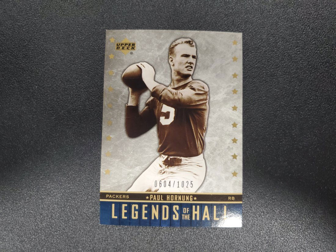 2005 UD LEGENDS OF THE HALL PAUL HORNUNG 604/1025 (1 of 1)