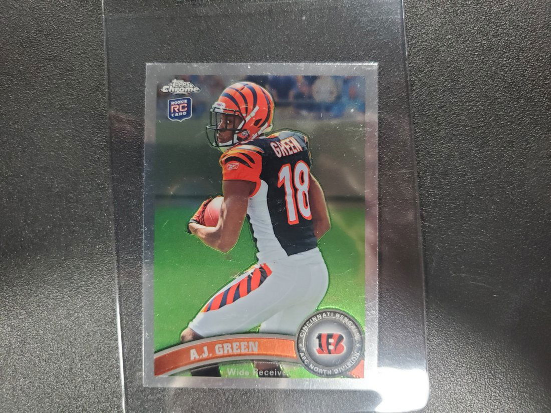 2011 Topps A.J. Green RC #150, Bengals Star Rookie! (1 of 1)