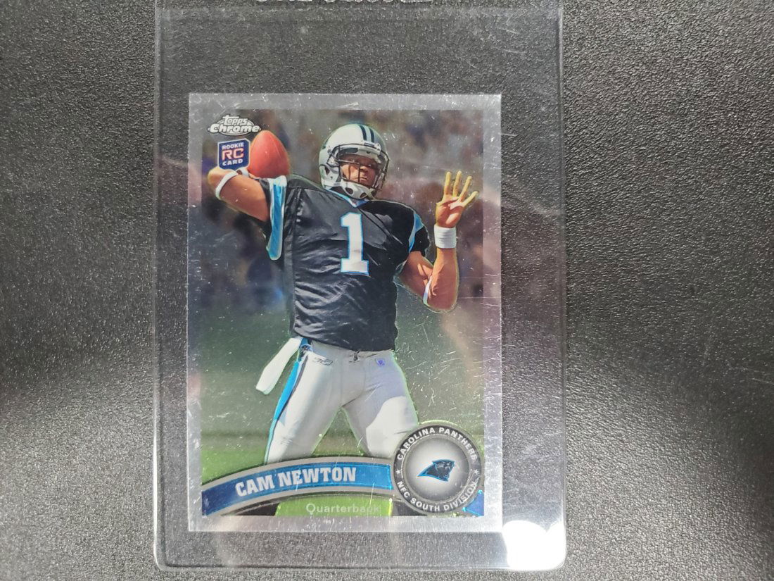 2011 Topps Chrome Cam Newton Carolina Panthers RC Rooki (1 of 1)
