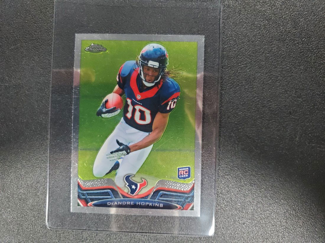 2013 Topps Chrome DEANDRE HOPKINS Base RC #154 - HOT (1 of 1)