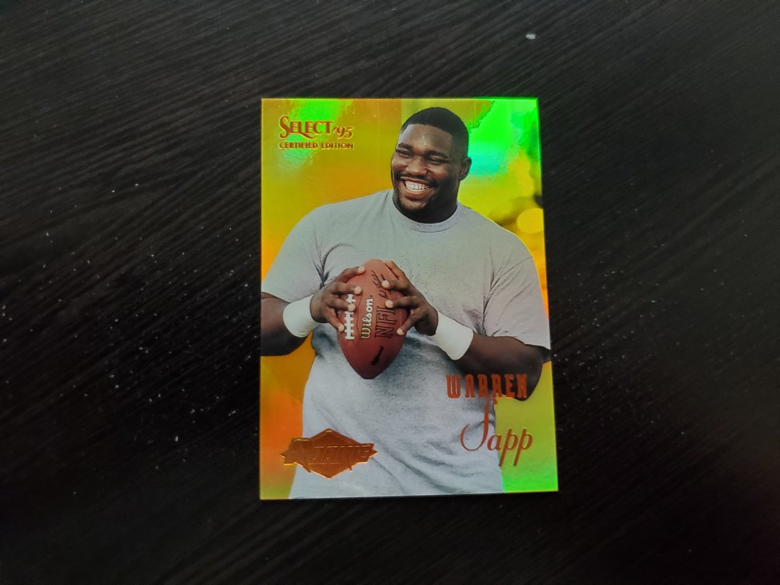 1995 Select certifie edition RC Mirror Gold WARREN SAPP (1 of 1)