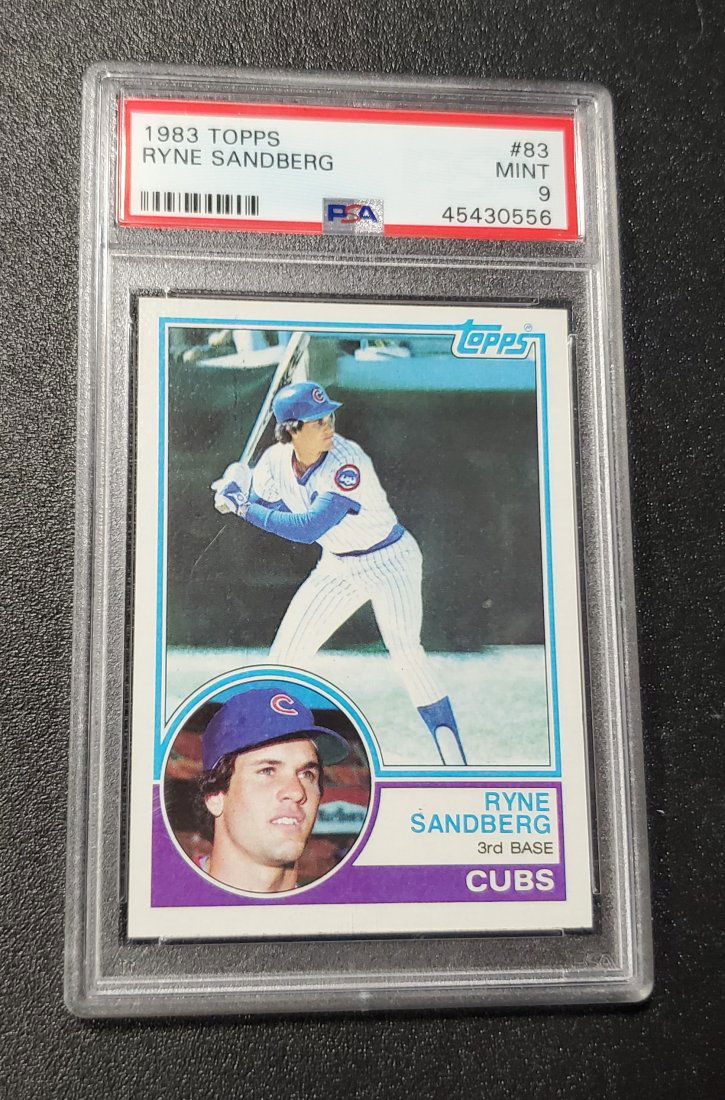 1983 Topps Ryne Sandberg ROOKIE RC #83 PSA 9 CENTERED (1 of 1)