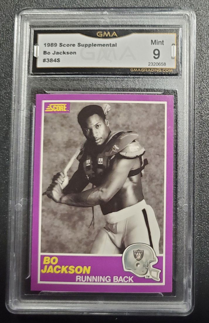 1989 Score Supp. Bo Jackson #384S LA Raiders MINT 9 (1 of 1)