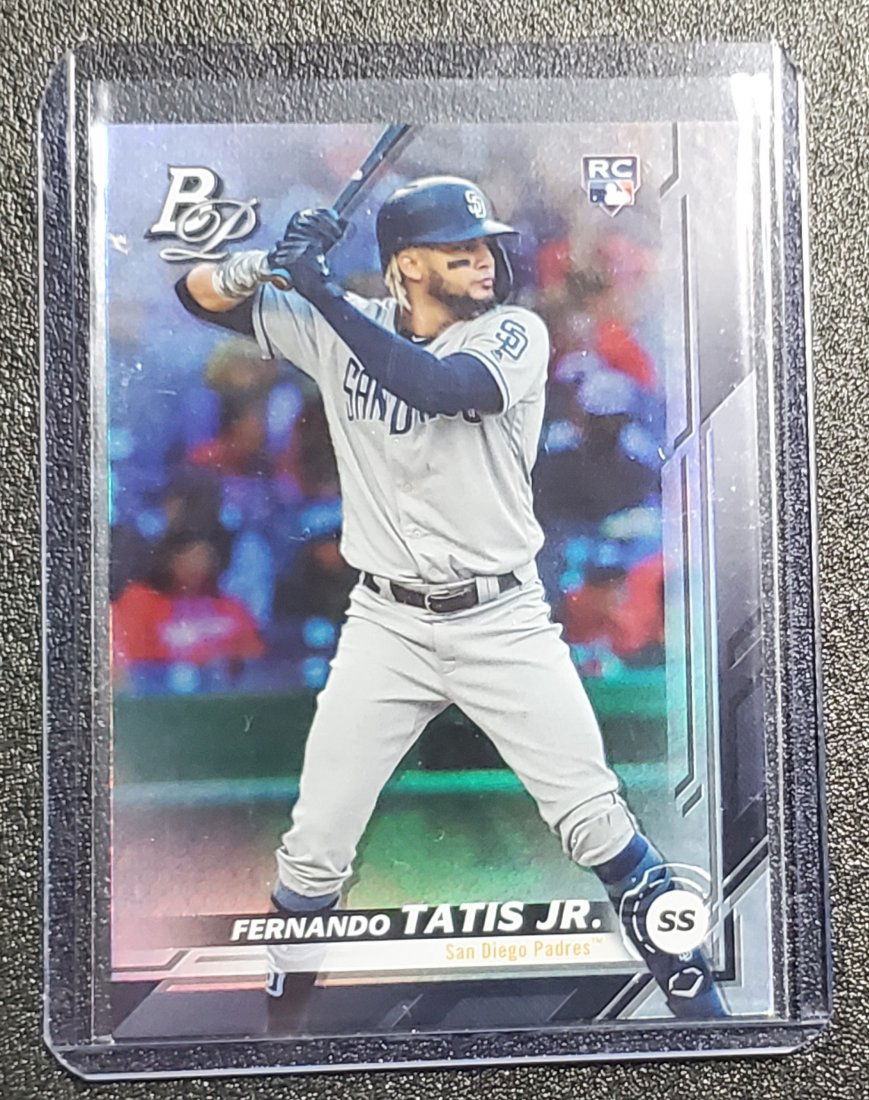 Fernando tatus Jr 2019 Bowman Platinum rookie card (1 of 1)