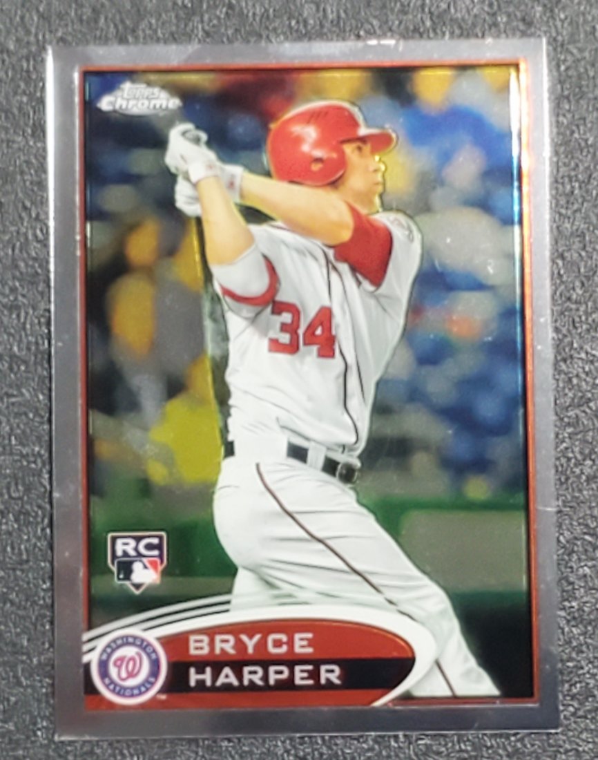 Bryce Harper 2012 Topps Chrome #196 Rc Phillies Nats Ro (1 of 1)