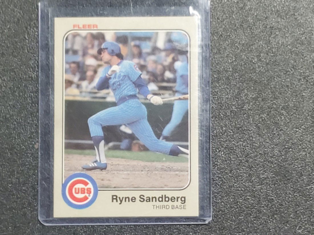 1983 Fleer #507 Ryne Sandberg Rookie Card RC CENTERED! (1 of 1)