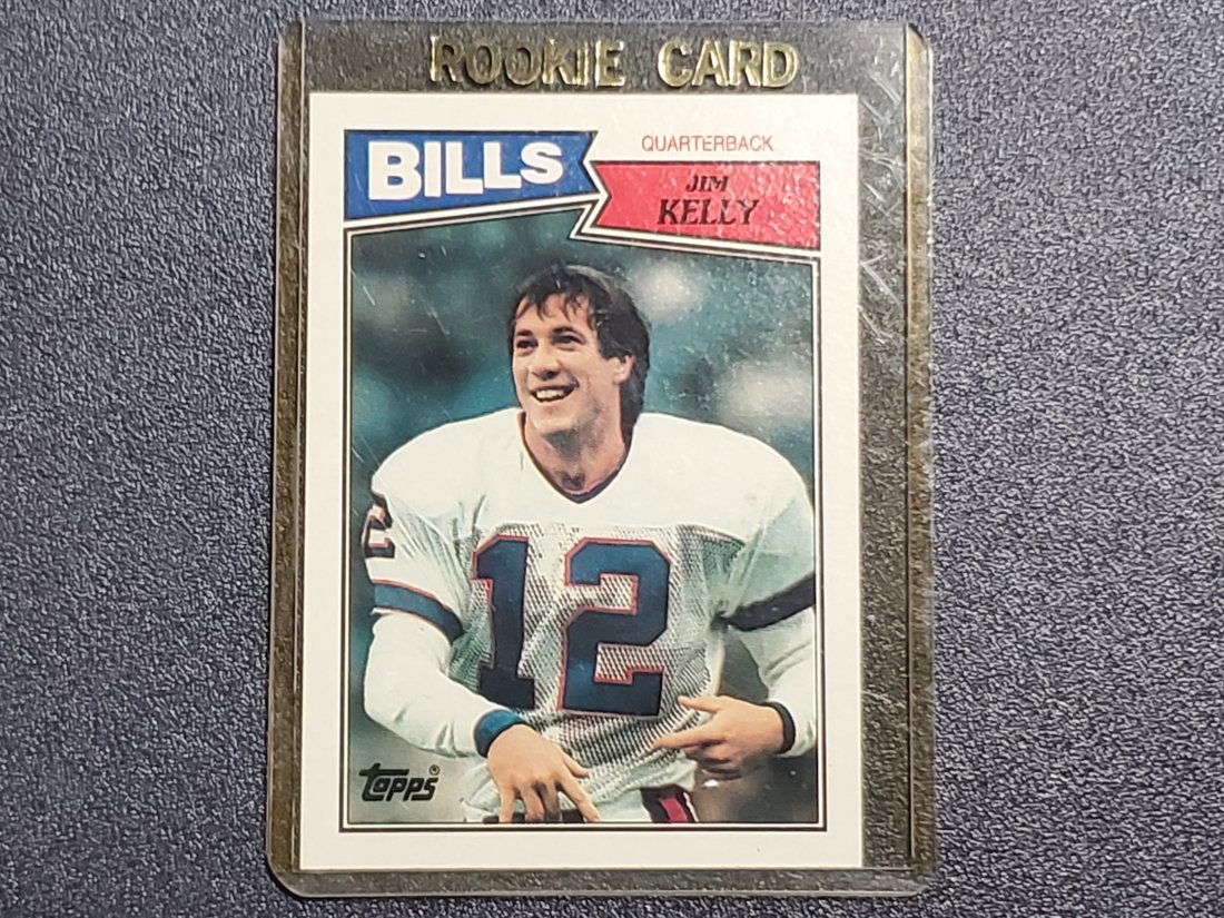 JIM KELLY 1987 Topps Football ROOKIE RC Card #362 BILLS (1 of 1)