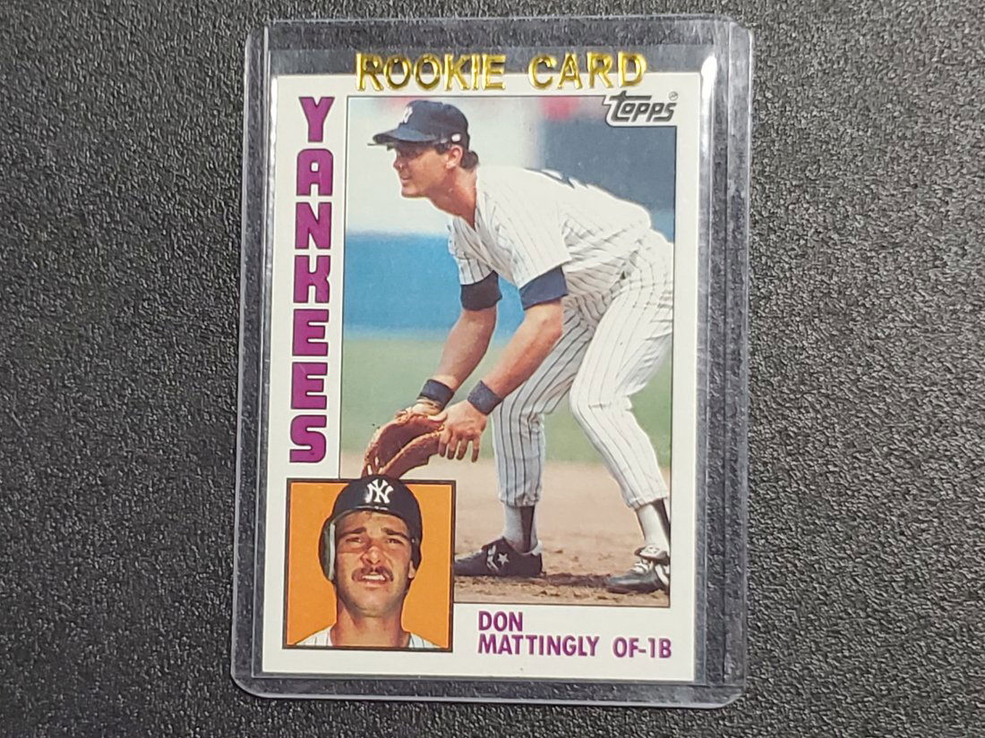 1984 Topps Don Mattingly Rookie New York Yankees RC #8 (1 of 1)
