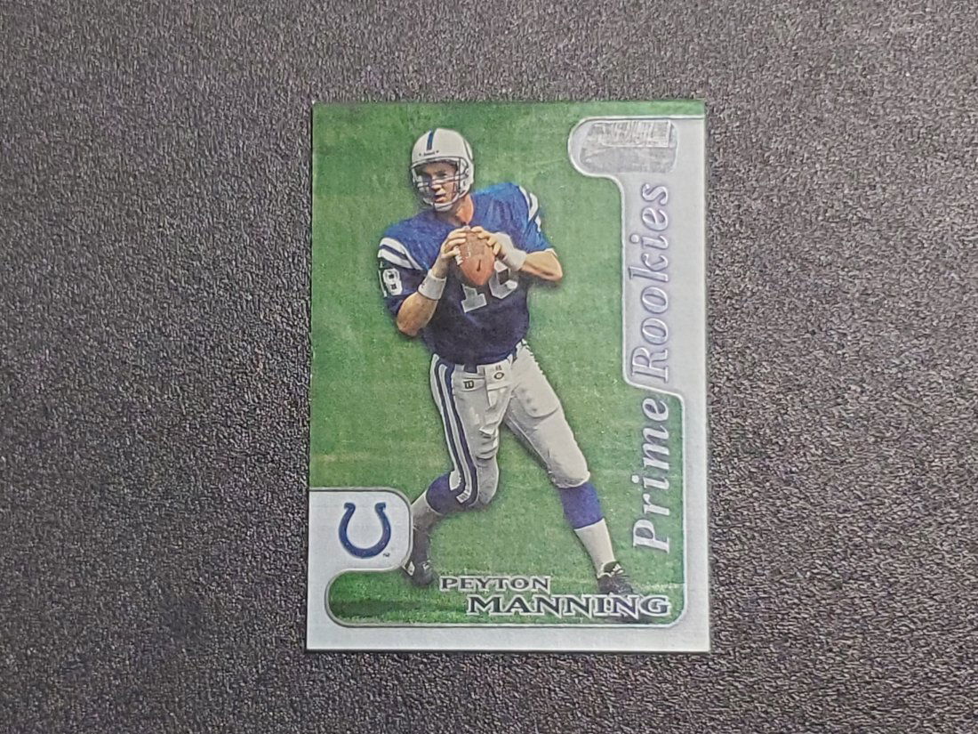 1998 Topps Stadium Club Prime Rookies PEYTON MANNING #P (1 of 1)