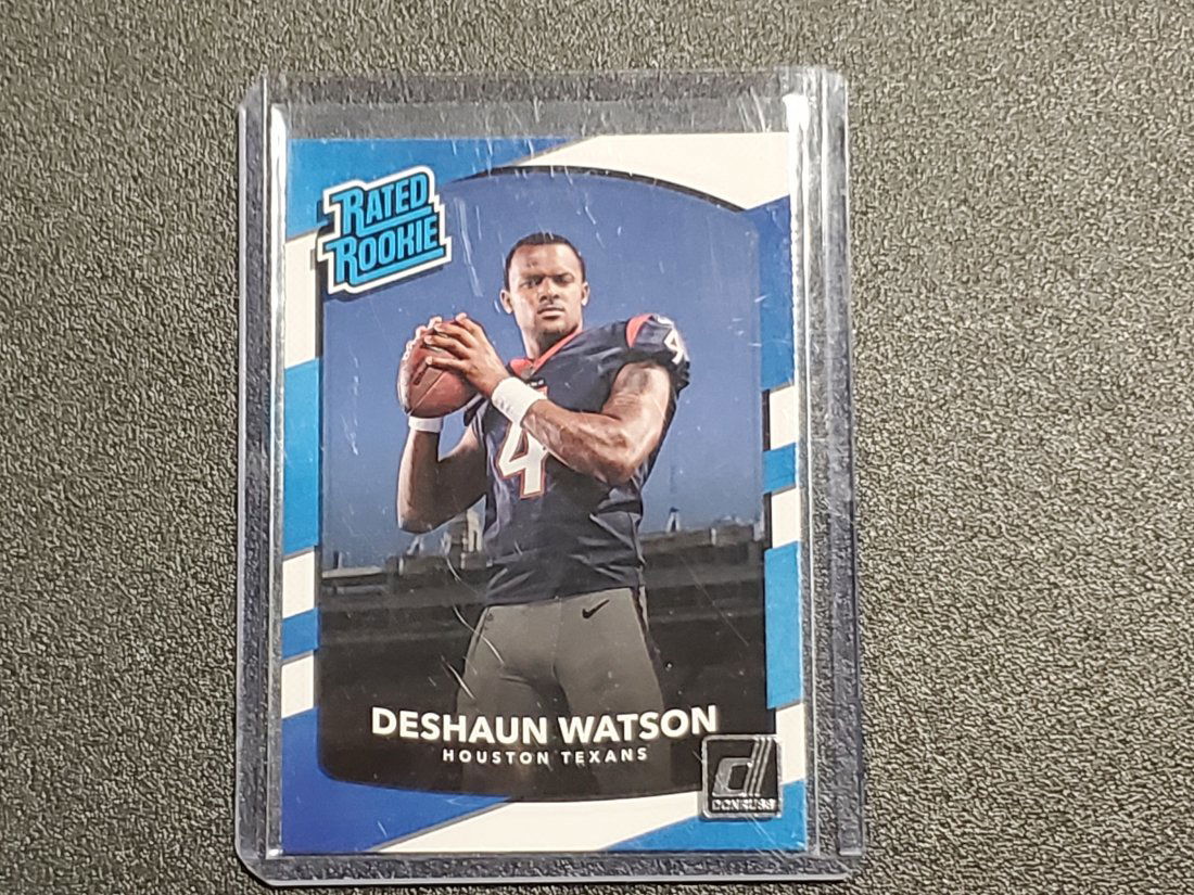 2017 Deshaun Watson Donruss Rated Rookie RC # 345 (1 of 1)