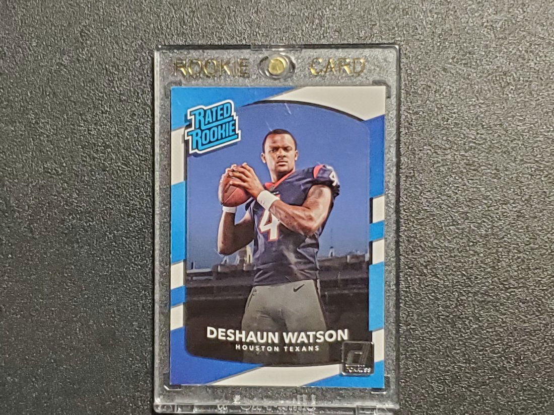 2017 Deshaun Watson Donruss Rated Rookie RC # 345 (1 of 1)