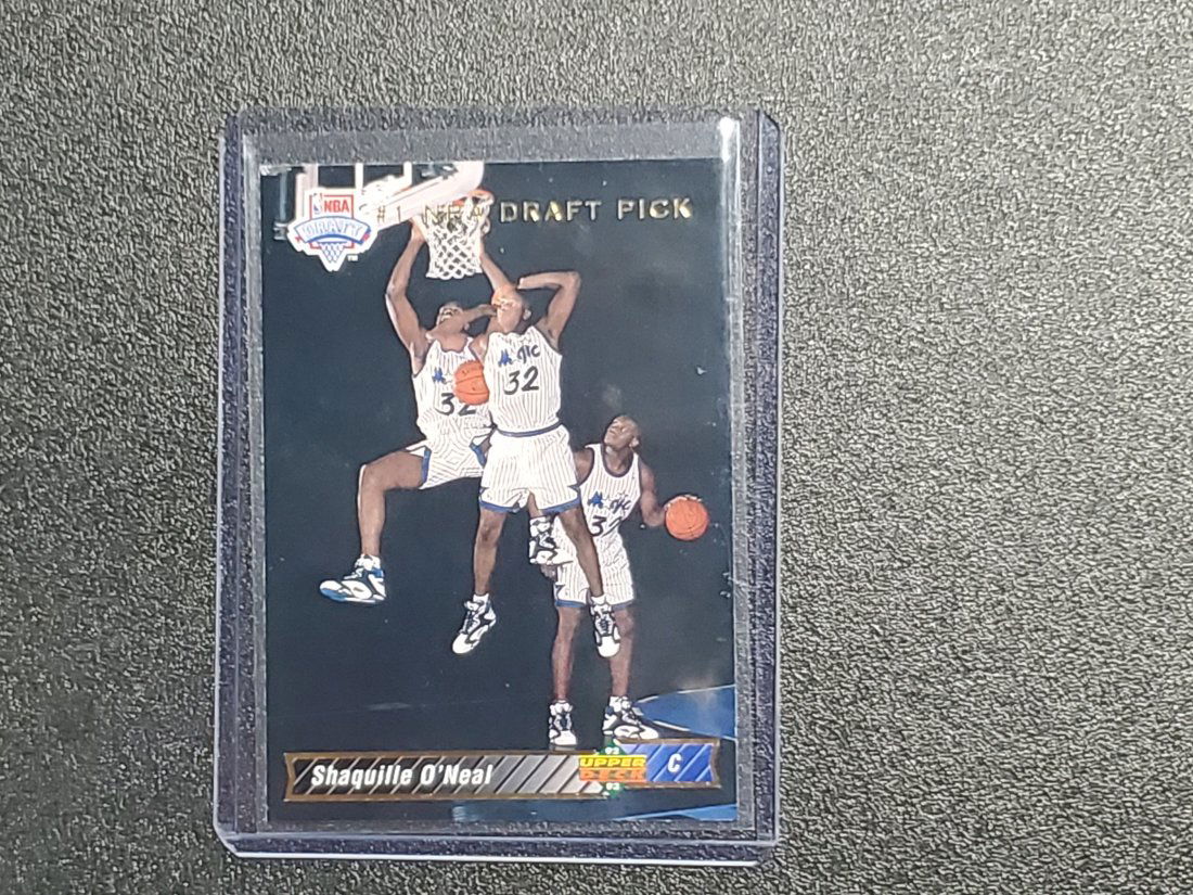 SHAQUILLE O'NEAL 1992-93 Upper Deck 1 Rookie #1 Draft P (1 of 1)