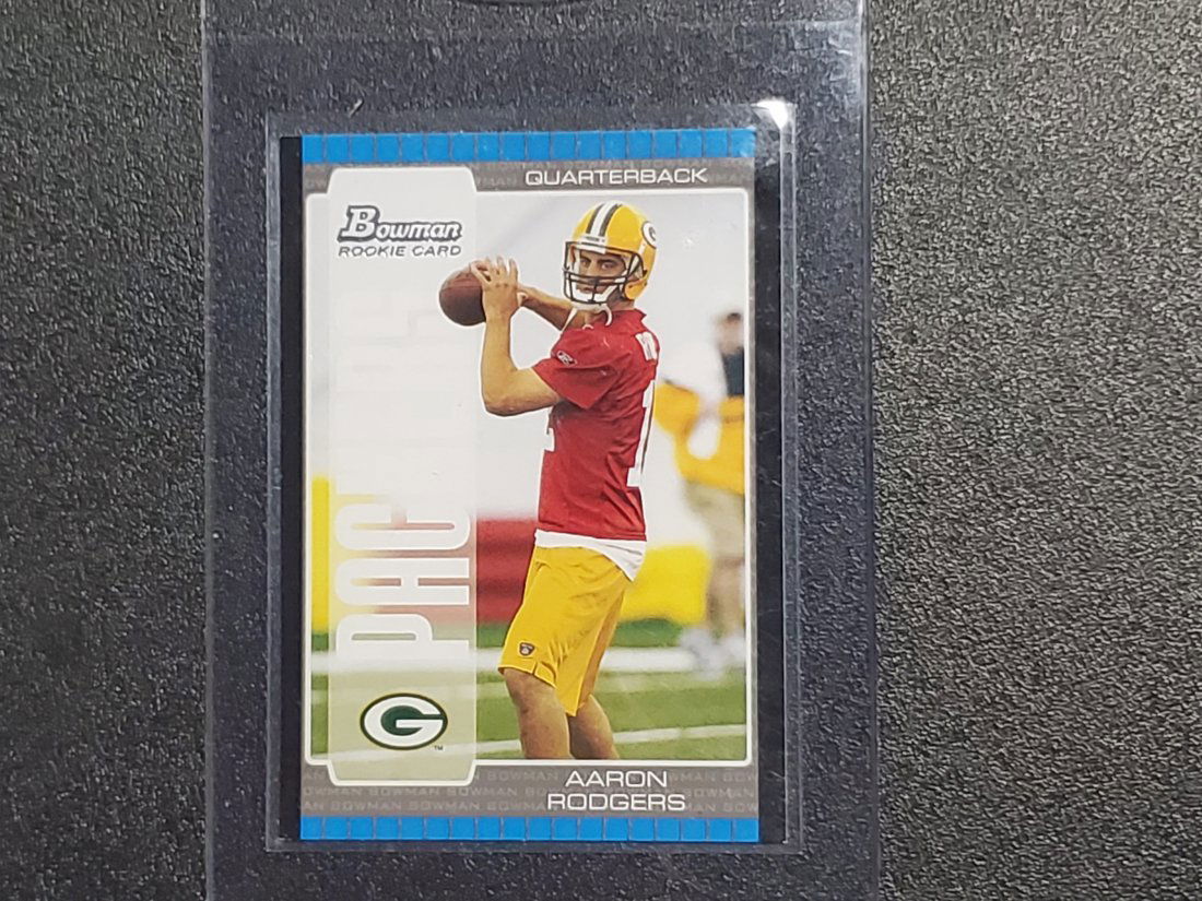 2005 Bowman Aaron Rodgers Green Bay Packers #112 Footba (1 of 1)