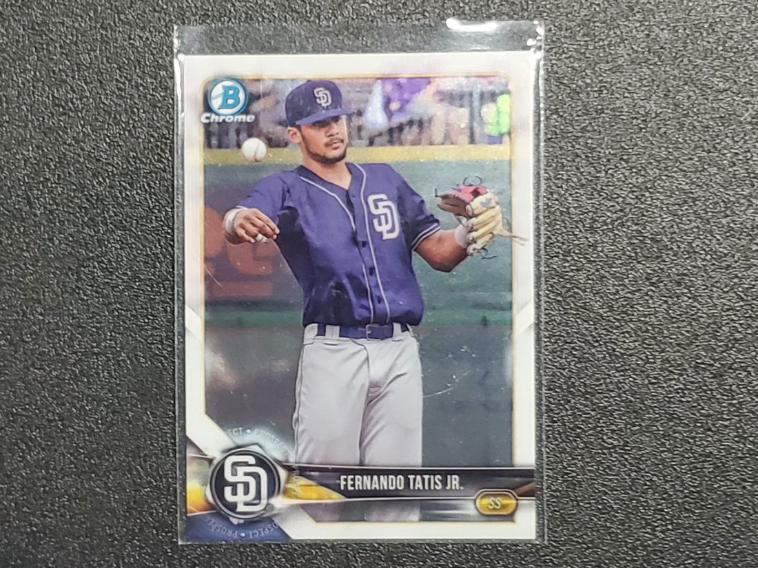 2018 Bowman Chrome #BCP114 Padres Fernando Tatis Jr - (1 of 1)
