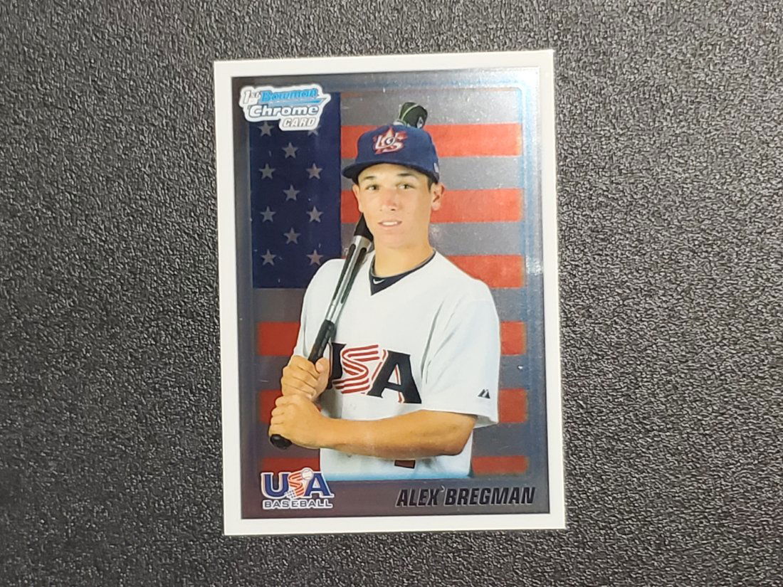 2010 Bowman Chrome Draft Prospects ALEX BREGMAN - USA R (1 of 1)