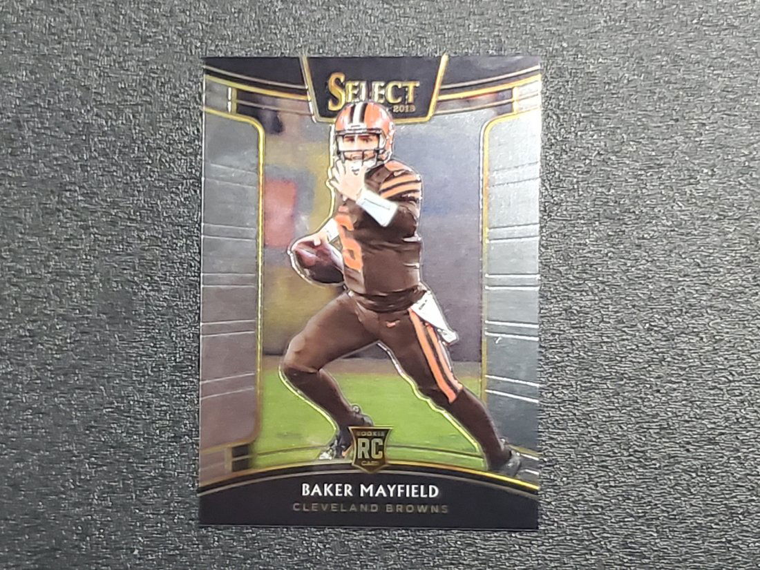2018 Panini Select Baker Mayfield RC Rookie #30 (1 of 1)