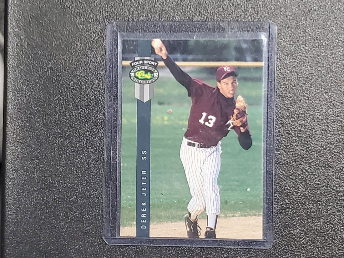 1992 92 Classic Four 4 Sport Draft Pick DEREK JETER Roo (1 of 1)
