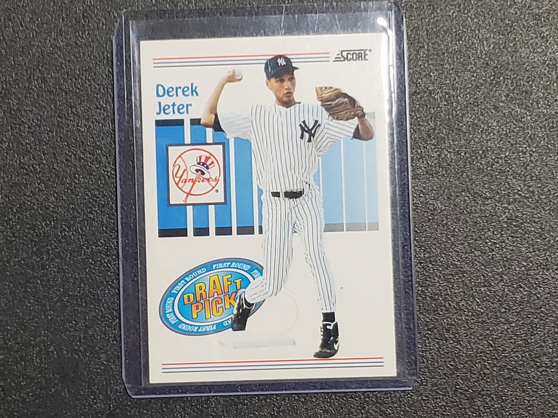 1993 Derek Jeter Score Draft Pick Rookie Rc #489 *NICE* (1 of 1)