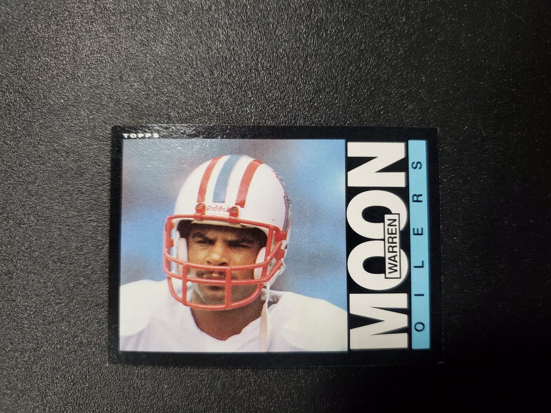 1985 TOPPS #251 WARREN MOON RC Rookie: 1985 TOPPS #251 WARREN MOON RC Rookie CENTERED GRADEABLE?