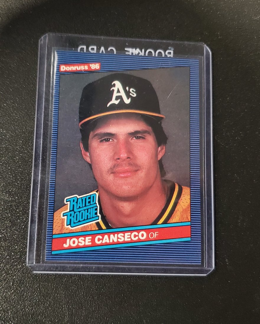 🔥1986 Donruss #39 Jose Canseco RATED ROOKIE: 🔥1986 Donruss #39 Jose Canseco RATED ROOKIE Oakland Athletics A’s RC🔥